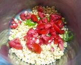 A picture of step 2 of Tuvar dal.
