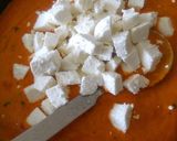 A picture of step 4 of Shahi paneer.