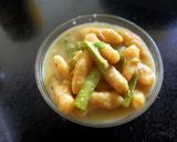 A picture of step 3 of Cluster Beans Muthia in Gravy.
