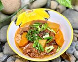 Hình bước làm 3 của món Mì Chũ Bò Kho
