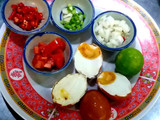 ยำไข่ไก่เค็ม
