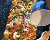 A picture of step 5 of Pasta in the oven 🍝.
