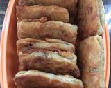 Foto langkah ke 8 dari resep Martabak Mesir / martabak daging sapi.