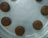 A picture of step 5 of चॉकलेट कुकीज़/Chocolate Cookies.