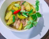 Hình bước làm 3 của món Dưa hấu non kho thịt👨‍🍳