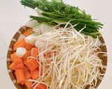 Hình bước làm 1 của món Bánh canh chả cá