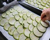 A picture of step 1 of Zucchini Sandwich.