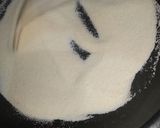 A picture of step 1 of Soji Ka halwa.
