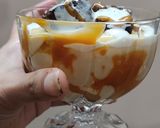 A picture of step 8 of Salted caramel brownie Trifle.