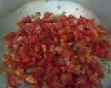 A picture of step 2 of Tomato soup.