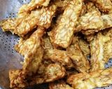 Gambar langkah 3 resipi Tempe Goreng Rangup.