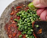 Foto langkah ke 2 dari resep Pencok Kacang Panjang Tempe.