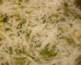 A picture of step 1 of Moli ka paratha.