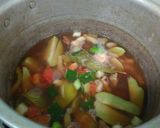 Foto langkah ke 3 dari resep Sayur Asem Kacang Merah Bumbu Iris.