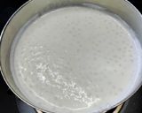 A picture of step 1 of Sago fruits dessert.
