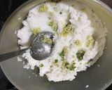 A picture of step 2 of Curd rice.