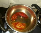 A picture of step 5 of Cluster(guvara) beans dhokli curry.