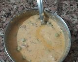 A picture of step 3 of Suji peas toast.