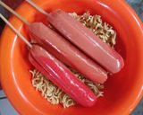 Foto langkah ke 4 dari resep Tahu Mie Kribo Isi Sosis.