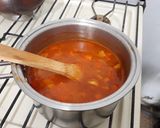 Foto langkah ke 5 dari resep Sup Tomat Nanas Arrabiatta.