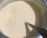 A picture of step 1 of Khatta dhokla.
