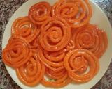 A picture of step 10 of Instant Jalebi.