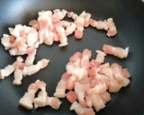 Foto del paso 2 de la receta: Ensalada de bacon con mi salsa César