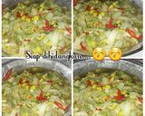 Foto langkah ke 3 dari resep Tumis Sawi Putih Jagung pipil.