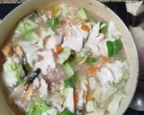 Foto langkah ke 2 dari resep Lodeh Ayam Giling Bumbu Iris.