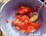 A picture of step 1 of Watermelon Sorbet.