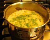 A picture of step 6 of Snake Gourd paal koottu (koottu with milk).