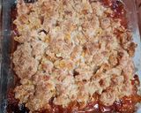 A picture of step 5 of Gluten-free Peach Crumble.