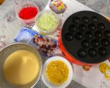 A picture of step 2 of Octopus Ball (Takoyaki).