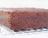 Foto langkah ke 9 dari resep Brownies Kukus - Gluten Free.