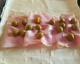 Foto del paso 4 de la receta: Hojaldres de chorizo y queso y de jamón york, queso y aceitunas