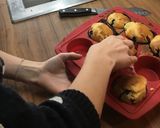 Une image de l'étape 5 de Muffins à la myrtille faits par mes 3 filles ❤️❤️❤️ spéciale fête des mères.