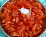 A picture of step 5 of Onion Capsicum Masala.