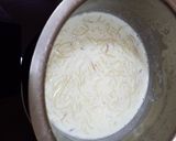 A picture of step 2 of Doodh Pak.