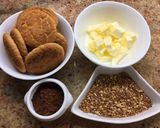 Foto del paso 1 de la receta: Cheesecake de barquillos y chocolate