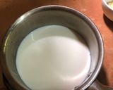 A picture of step 1 of Nepalese-style chai tea.