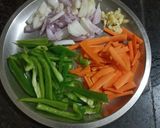सोया चंक्स नूडल्स SoyaChunksNoodles रेसिपी चरण 2 फोटो