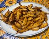Une image de l'étape 10 de Potatoes sauce barbecue origan.