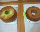 Foto langkah ke 10 dari resep Chiffon Cake Pandan Keju Simple.