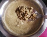 A picture of step 4 of Moong dal cheela.