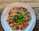 A picture of step 3 of Sunday Spicy Noodles.