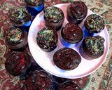عکس مرحله 2 از دستور کاپ کیک کاکائویی با کرم شکلاتی🧁🍫