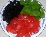 Foto langkah ke 4 dari resep Es Campur Puding Lumut.