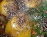 A picture of step 1 of Cheesy Veggie Egg Wrap.