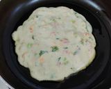 A picture of step 4 of Jowar Atta Chilla.