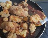 Foto langkah ke 8 dari resep Ayam Saos Korea (YangNyeom Chicken).